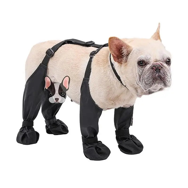 Protect Your Pup's Paws with Waterproof Anti-Slip Dog Boots - Perfect for Small to Large Dogs!
